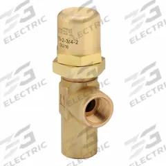 PARKER Pressure Control Valve: 15 gpm, 35 psi Max Set, Brass, 3/4 in NPT (MPN 637B-2-3/4-2). Key specifications — Brand: PARKER.