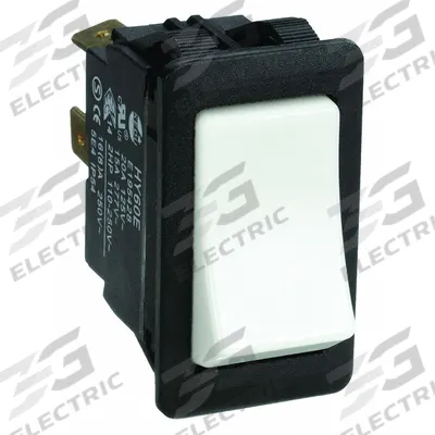 APPROVED VENDOR Rocker Switch: Series HY60, 2 Positions, SPST, Momentary On/Off - General Purpose Rocker Switches