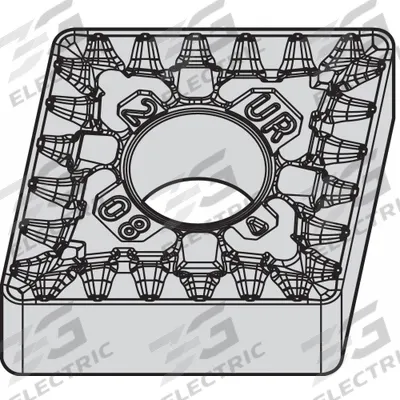 WIDIA Diamond Turning Insert: CNMG432UR - Diamond Indexable Turning Inserts