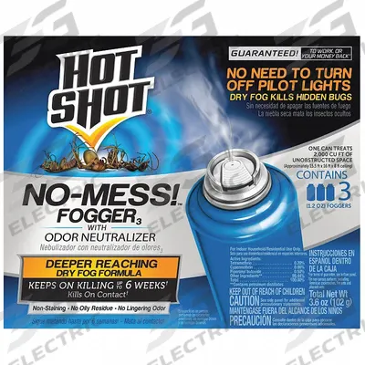 HOT SHOT Insect Killer: For Use On Crawling Insects, Aerosol Spray Can, 1.2 oz Container Size - Insecticides for Crawling Insects