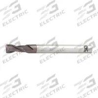 OSG Corner Radius End Mill: Carbide, TiAlN Coated, 2 Flute, 3/16" Mill Dia, 5/8" LOC, 0.02" Rad (MPN HP432-1872)