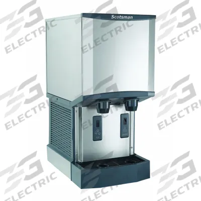 SCOTSMAN Ice Maker: Nugget, 260 lb Ice per Day, Air Cooled, 35 in Ht, 16 1/4 in Wd - Combination Ice Machines & Dispensers