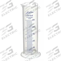 APPROVED VENDOR Graduated Cylinder: Polypropylene, 250 mL, 8.5 fl oz, To Contain (TC), Round (MPN 537835-0250). Key specifications — attr1370610: Round; attr1370612: Colorless; attr1370591: To Contain (TC); attr1370582: APPROVED VENDOR.