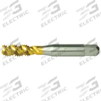 CLEVELAND Spiral Flute Tap: #8-32 UNC, H3 / 2B, 3 Flute, Bottoming Chamfer (MPN C55572)