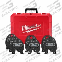 MILWAUKEE Press Jaw Kit: 1/4 to 1 1/8 in Pipe, Forged Steel, Compact Tool Types, ZoomLock® MAX (MPN 49-16-2462Z). Key specifications — attr518794: 1/4 to 1-1/8 in; attr518793: Forged Steel; attr518792: ZoomLock® MAX; attr518791: MILWAUKEE.