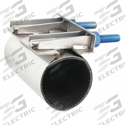 SMITH-BLAIR Repair Clamp: For 3 in Pipe, 7.5 in Overall Lg - Full-Gasket Repair Clamps for Tube & Pipe