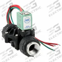 ASCO Solenoid Valve: 2-Way, Normally Closed, 1/2 in Pipe Size, 110V AC/120V AC, Plastic Body, Indoor (MPN 8212A019L1100F0). Key specifications — Pipe Size: 1/2 in; Voltage: 120V AC; Brand: ASCO; Coil Enclosure: Open Frame.