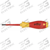 WIHA Insulated Torx Screwdriver: Insulated SoftFinish, Std Lg, Torx Tip, T8 Tip Size, Cushion Grip (MPN 32521). Key specifications — attr1205076: T8; attr1205081: WIHA; attr1205102: Cushion.
