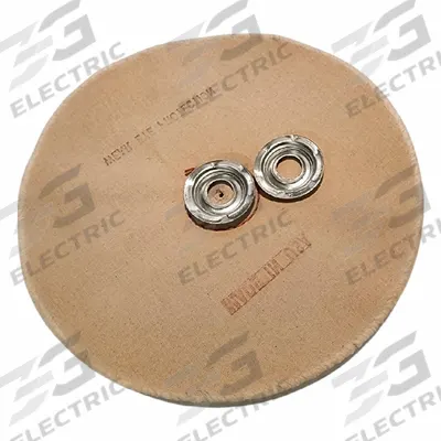 DICO: Cotton, Loose Sewn, 8 in Dia - Final Polishing Wheels for Contoured Surfaces
