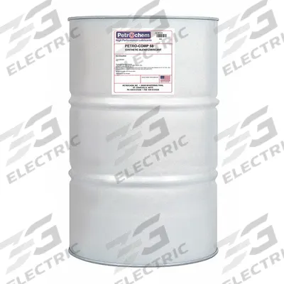 PETROCHEM Compressor Oil: 55 gal, Drum, 20 SAE Grade, 68 ISO Viscosity Grade - Air Compressor Oils