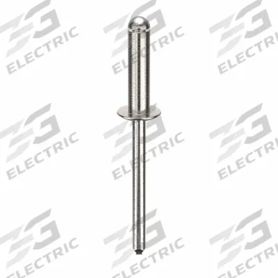 APPROVED VENDOR Blind Rivet,2 in L,0.188 in dia,PK250: Inch, 2 in Overall Lg, 45/64 in Body Lg - Domed-Head Blind Rivets