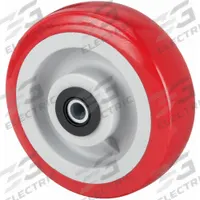 APPROVED VENDOR Caster Wheel: 4 in Wheel Dia., 2 in Wheel Wd, Polyurethane, 600 lb Load Rating, Std (MPN 2RZC5). Key specifications — Brand: APPROVED VENDOR; Wheel/Tread Color: Red.