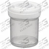 GLOBE SCIENTIFIC Laboratory Jar: Polypropylene, Polyethylene, 2 fl oz, 48 mm Body Dia, 60 mm Ht (MPN 6522). Key specifications — Brand: GLOBE SCIENTIFIC; Clarity: Translucent; Closure Included: Yes; Pre-Cleaned: None.