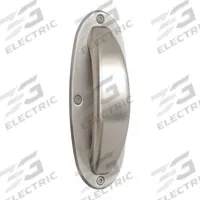 KINGSWAY GROUP Pull Handle: Unthreaded Holes, Aluminum, Silver, #10 Screw Size, 0.375 in (MPN KG30). Key specifications — Brand: KINGSWAY GROUP; Projection Type: Non-Recessed; Material: Aluminum; Finish: Satin Nickel; Color: Silver; Folding Type: Fixed; Mounting Type: Unthreaded Holes; Screw Size: #10.