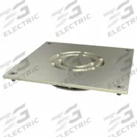 BESTCARE Grate: Square, Nickel Bronze, Satin, 3/4 in Overall Ht (MPN WHDG-6SQ). Key specifications — Brand: BESTCARE; Includes: 5/32 in Hex Bit for Center Reject Pin; Connection Type: No Hub; Finish: Satin.