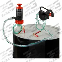 GOATTHROAT PUMPS Hand Pump: Piston, Pump with Hose & Spout, Bung, 48 oz per stroke, Polypropylene (MPN GTSCP100GAS). Key specifications — Brand: GOATTHROAT PUMPS; Seal Material: Buna-N; Suction Tube Material: Polypropylene; Maximum Flow Rate: 48 oz per stroke.
