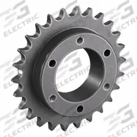 TSUBAKI Sprocket: For 40 Chain, 26 Teeth, 4.148 in Pitch Dia, 4.42 in Outside Dia, Steel (MPN 40SH26). Key specifications — Brand: TSUBAKI; Required Bushing Series: SH.