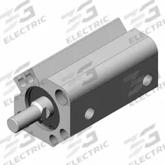 SMC Compact Cylinder: 16 mm Bore Dia, 15 mm Stroke Lg, Through Hole Mounting, Aluminum, M5 x 0.8, Rc (MPN CDQ2B16-15DCMZ). Key specifications — attr946022: Through Hole; attr946024: Single Rod; attr946038: CQ2; attr1123057: Rotating Rod; attr945997: SMC.