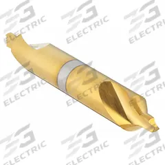 KEO Center Drill: Plain Type, #3, 60°, 2 in Overall Lg, TiN Coated High Speed Steel (MPN 906-000-091). Key specifications — Brand: KEO; End Type: Double End.