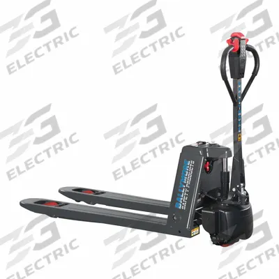 BALLYMORE Battery Powered Pallet Jack: 3,300 lb, 48 in L x 27 in W Fork Dim, 27 in - Lithium-Ion Electric Pallet Jacks