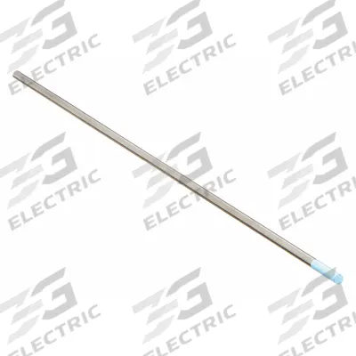 MILLER ELECTRIC Tungsten Electrode: Rare Earth, 3/32 in x 7 in, Light Blue, EWG - Rare Earth Tungsten Electrodes