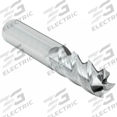 APPROVED VENDOR Square End Mill: Carbide, 4 Flute, 5/16" Mill Dia, 1-1/8" LOC, 3" OAL (MPN 284-000152) - Fast-Cutting Carbide Square End Mills