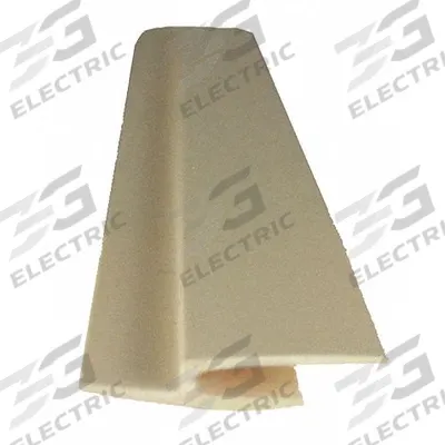 PAWLING Joint Cover: PVC, Joint, 8 ft Panel Size, Ivory, 0.025 in Thick - PVC Wall Panels & Coverings Trim
