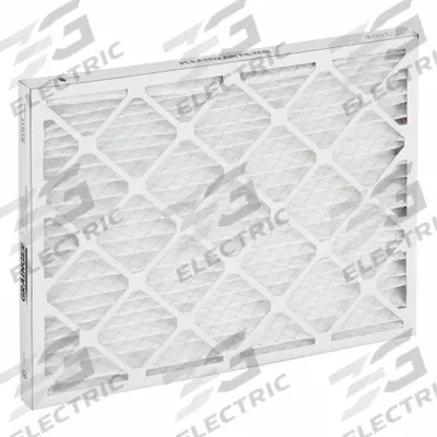GRAINGER Pleated Air Filter: 20 in x 25 in x 2 in, MERV 11 - MERV 11 Pleated Air Filters