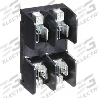 MERSEN Fuse Block: Open Block Design, 2 Pole, 250 V AC, Box Lug, Non-Indicating (MPN 20607R). Key specifications — Brand: MERSEN.