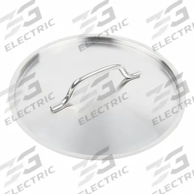 VOLLRATH Cover: 9 1/2 in Top Dia, Stainless Steel, Silver, Stainless Steel, NSF Certified - Covers