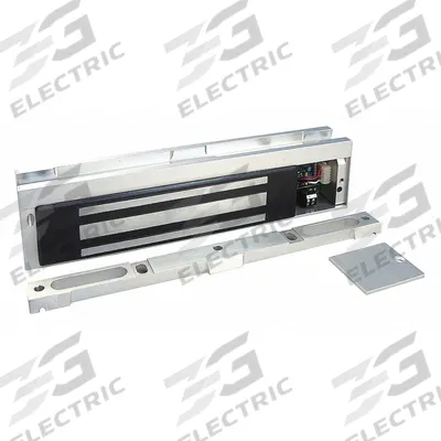 SECURITRON Electromagnetic Lock: 10 1/2 in Lg, 1 11/16 in Wd - Single-Door Magnetic Locks