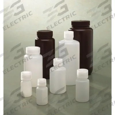 APPROVED VENDOR Storage Bottle: HDPE, 60 mL, 60 mL, Amber, 20-410 mm Screw Closure Size - HDPE Narrow Mouth Round Lab Bottles
