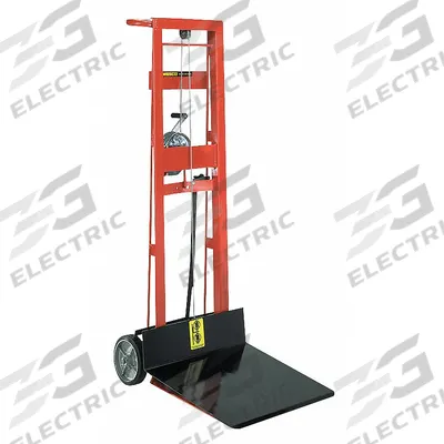 APPROVED VENDOR Platform Lift Truck: 750 lb, 5 3/4 in to 54 in, Steel - Hand-Truck-Style Platform Lifts