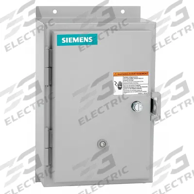 SIEMENS NEMA Magnetic Motor Starter: Non-Reversing, 3 Poles, NEMA Size 5, 270 A - Enclosed Non-Reversing Starters with Electronic Overloads