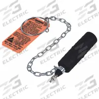 CHERNE Test Ball Plug: For 1 1/4 in – 1 1/2 in Pipe, Ring and Chain Tether, Textured Body Surface (MPN 240018). Key specifications — Plug Seal Material: Natural Rubber; Body Type: Textured Body.