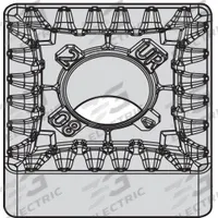 WIDIA Square Turning Insert: SNMG644UR, SNMG190616UR (MPN 4169464). Key specifications — attr257901: SNMG190616UR; attr257900: SNMG644UR.