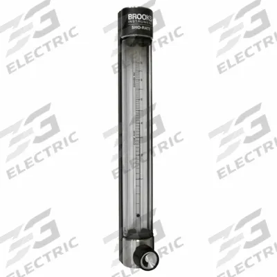 BROOKS Mechanical Flowmeter: Flow Meter, Scale, Variable Area, Panel Mount, Vertical - Panel-Mount Flowmeters for Air & Water
