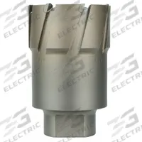 MILWAUKEE Annular Cutter: 2 7/8 in Cutter Dia, 2 in Max Cutting Dp, Pilot Pin Included, Bright (MPN 49-57-2870). Key specifications — attr253884: Yes; attr253885: Bright; attr253886: Carbide; attr253888: Fractional Inch; attr277149: MILWAUKEE.