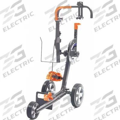HUSQVARNA Power Cutter Cart: 10 in Lg, 17 in Wd, 26 in Ht - Power Cutter Carts