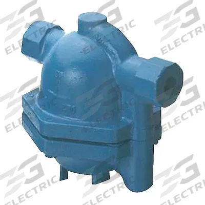 NICHOLSON Steam Trap: Cast Iron, 1/2 in FNPT, 1,400 lb/hr, 50 psi Max., 450°F Max. - Cast Iron In-line Float & Thermostatic Steam Traps