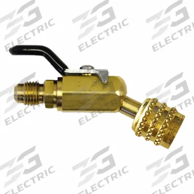 JB INDUSTRIES Mini Ball Valve: 2 in Lg, 45° Angle - Compact Ball Valve Hose Adapters