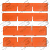 KLEIN TOOLS Drawer Divider: 4 1/8 in W x 2 1/8 in H x 12 1/4 in L, 10 Dividers, 10 Pieces, Plastic (MPN 54923MBR). Key specifications — attr1135742: Orange; attr1124857: KLEIN TOOLS; attr1135744: 823ZJ7; attr1135747: Plastic; attr1135819: Tool Storage Cabinets; attr1135812: Tool Drawer Dividers Lock Securely in Place to Keep Contents Stable and Organized During Transport.