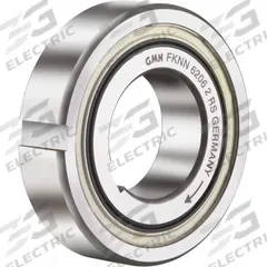 GMN Ball Bearing Supported Clutches: Sprag, 30 mm Bore Size, FKNN, 109.2 ft-lb Static Torque (MPN FKNN 6206-2RS). Key specifications — Brand: GMN; Manufacturer Part Number: FKNN 6206-2RS; Clutch/Brake Type: Sprag.