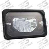 GROTE LED Heated Lamp Asm.: Headlight, LED, Heated, Low Beam, Electrical Connection Included (MPN 64J61-5). Key specifications — Heated: Heated; Lighting Technology: LED; Beam Type: Low Beam; Electrical Connection: H4 Connector; Brand: GROTE.