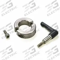 RULAND MANUFACTURING Quick Clamping Shaft Collar: 65 mm Bore Dia, Round, 303, Stainless Steel, Black (MPN LV-MSP-65-SS). Key specifications — attr921855: Black; attr921844: Bright; attr921839: RULAND MANUFACTURING.