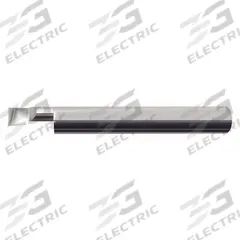 MICRO 100 Boring Bar: Boring, 5/16 in Shank Dia., Bright (Uncoated), 0.0740 in Center to Cutting Tip (MPN BB-2301500)