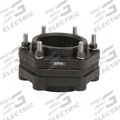 BANJO Manifold Flange: Glass Reinforced Polypropylene Body - Glass-Filled Polypropylene Bolt-On Fittings