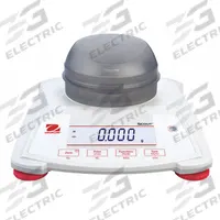 OHAUS Compact Bench Scale: 120 g Capacity, 0.001 g Readability, Carat/Custom/g/oz/pwt, ABS (MPN SPX123). Key specifications — Brand: OHAUS; Display Type: LCD.