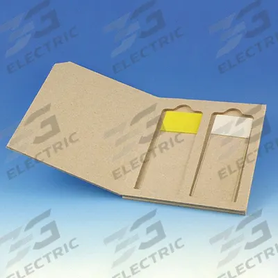 GLOBE SCIENTIFIC Lab Slide Mailer: Slides Holds Container, 2 Slides, Cardboard - Lab Slide Mailers