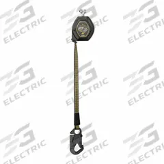 FALLTECH Replacement Leg: Dielectric Snap Hook Anchor, 420 lb Capacity, 8 ft Overall Lg, Foot Level (MPN 84008RPD1). Key specifications — Dielectric Anchorage End Connection: Yes; Brand: FALLTECH; ANSI SRL Class (2021): Class 2; ANSI SRL Type: SRL-P; Series: EdgeCore(TM); For Use With: 8’ FT-X™ EdgeCore™ Arc-Flash; Product Type: Replacement Leg; Anchorage End Connection Type: Snap Hook.
